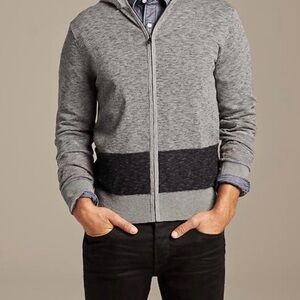 Lightweight Banana Republic Men's Zip-Up Sweater